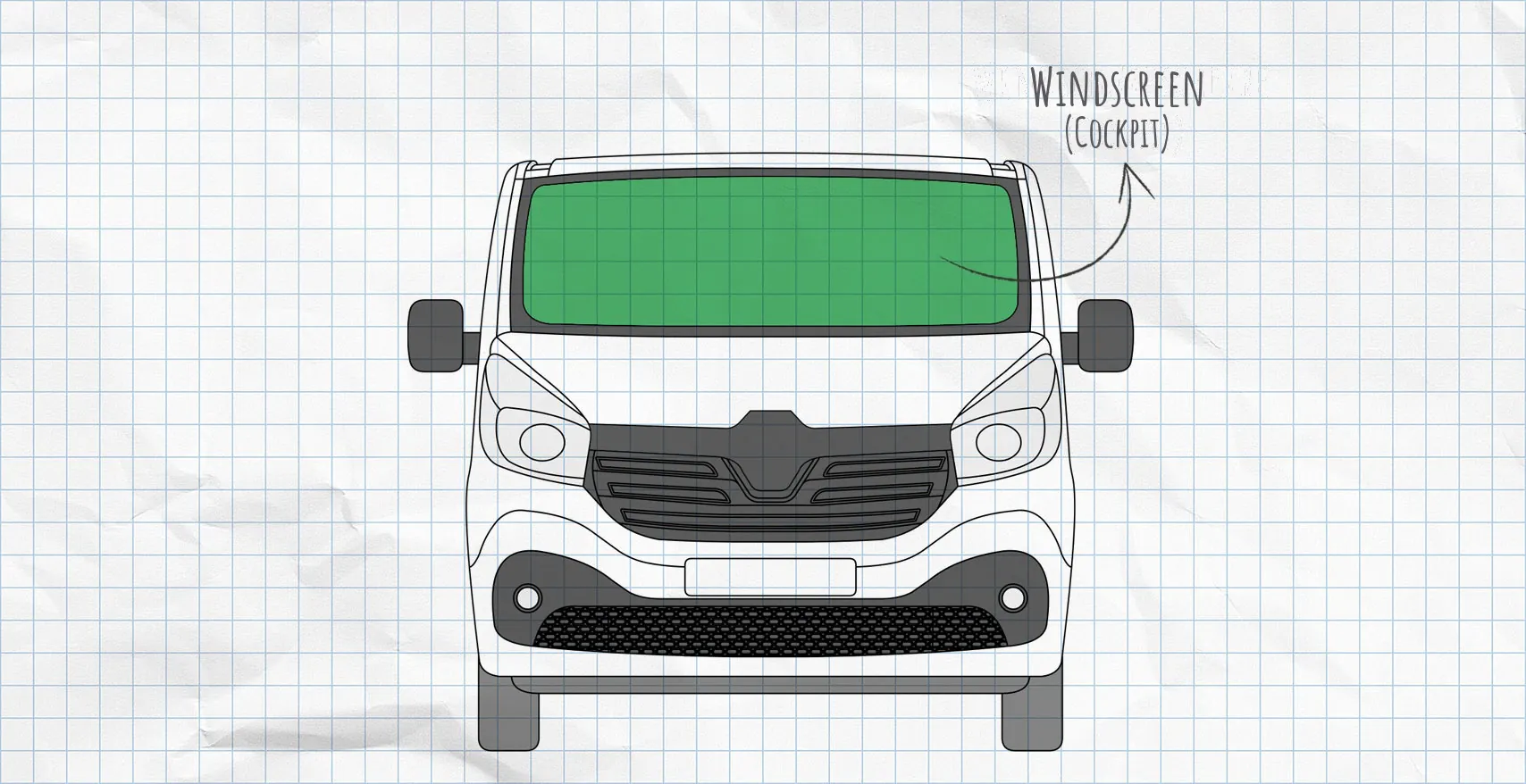 Nissan NV300 thermal mats side windows