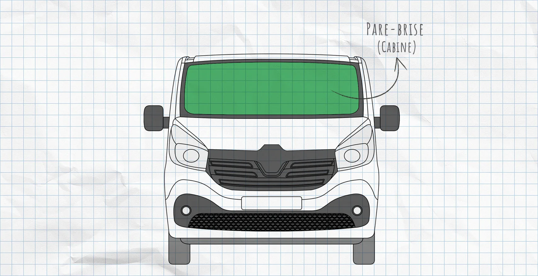 Renault Trafic et Opel Vivaro : rideaux isolants pour vitres latérales
