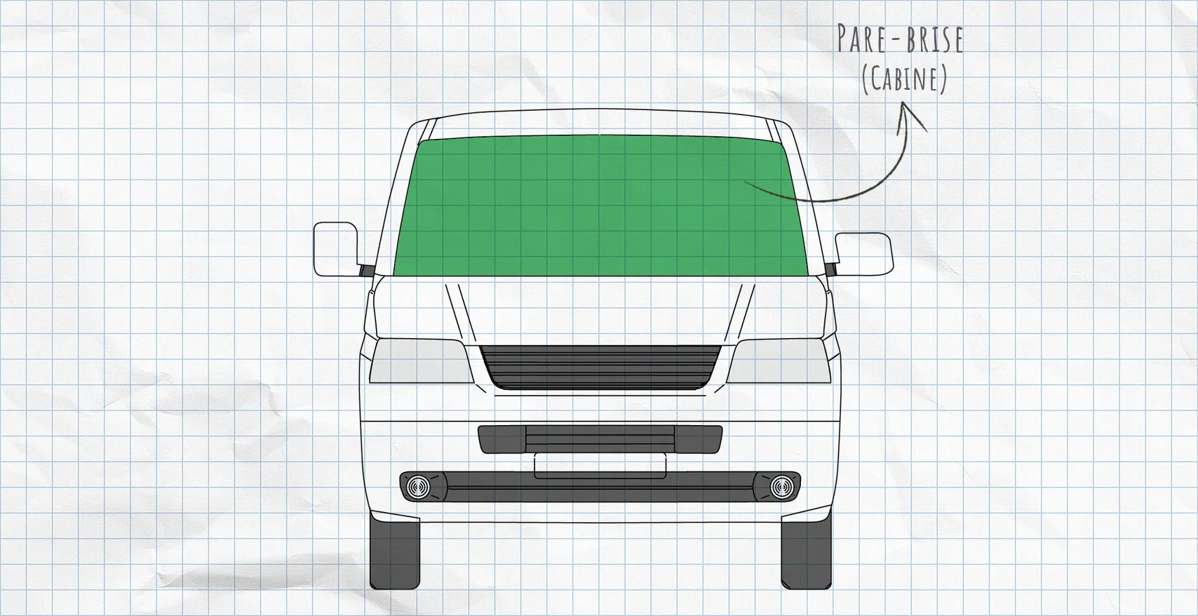 VW T5 : rideaux isolants pour pare-brise