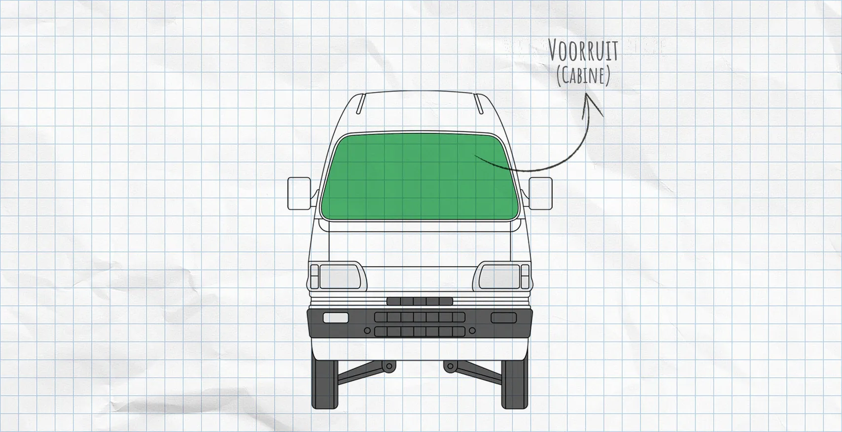 Daihatsu Hijet thermomatten voorruit